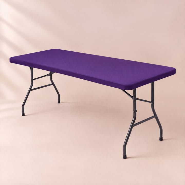 The Stretch Fitted Tablecloth, Dark purple
