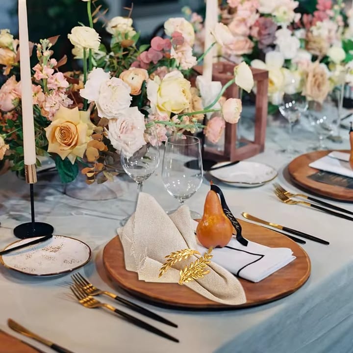 The Gold Leaf Napkin Ring
