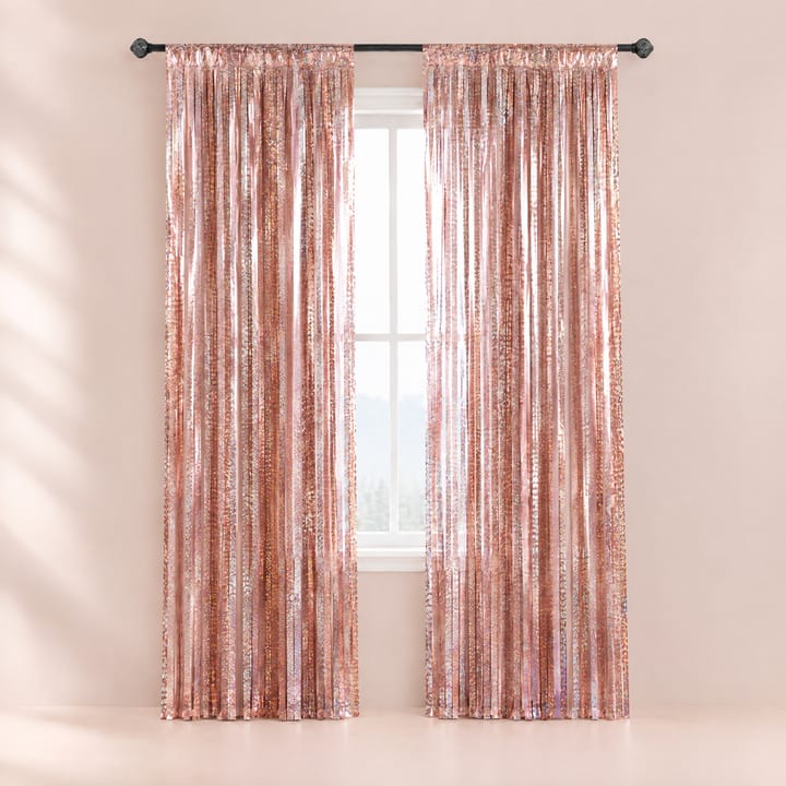 The Tinsel Foil Fringe Curtain, Laser rose gold