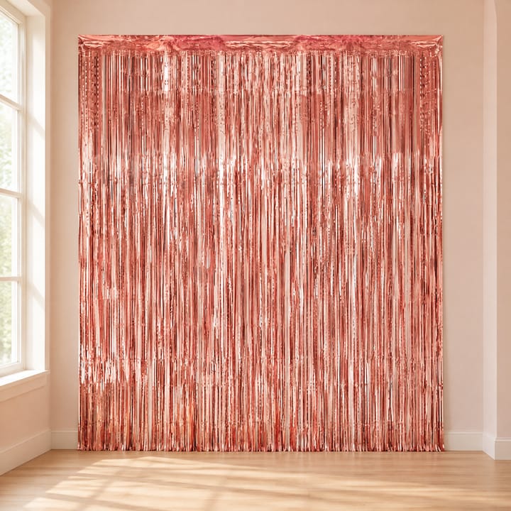 The Foil Fringe Backdrop Curtain