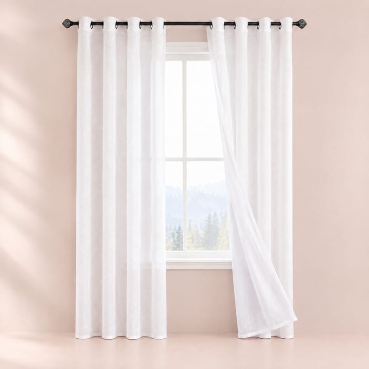 The Airy Tulle Sheer Curtain