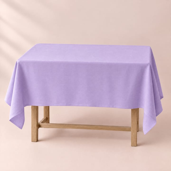 The Purple Polyester Weave Tablecloth