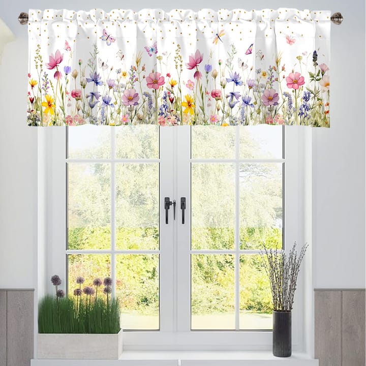 The Meadow Floral Window Valance