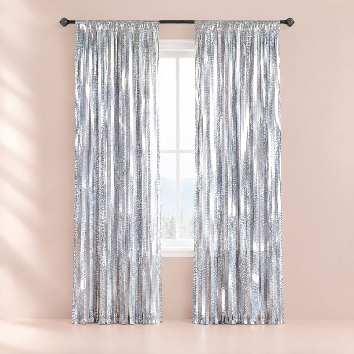 The Tinsel Foil Fringe Curtain, Laser silver