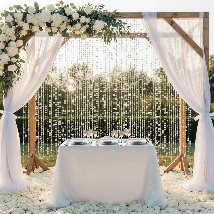 The Sequin Strand Backdrop