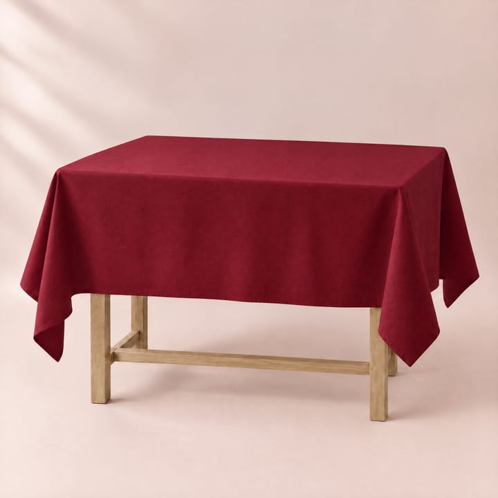 The Wine Red Christmas Tablecloth, Wine red