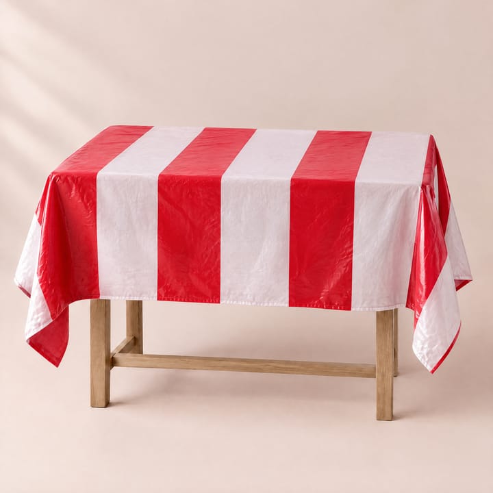 The Striped Party Tablecloth