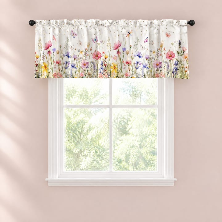The Meadow Floral Window Valance, Sunflower