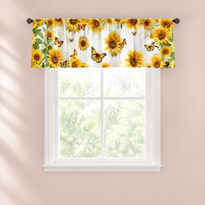 The Meadow Floral Window Valance, Wildflower meadow