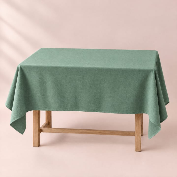 The Water-Repellent Tablecloth in Army green