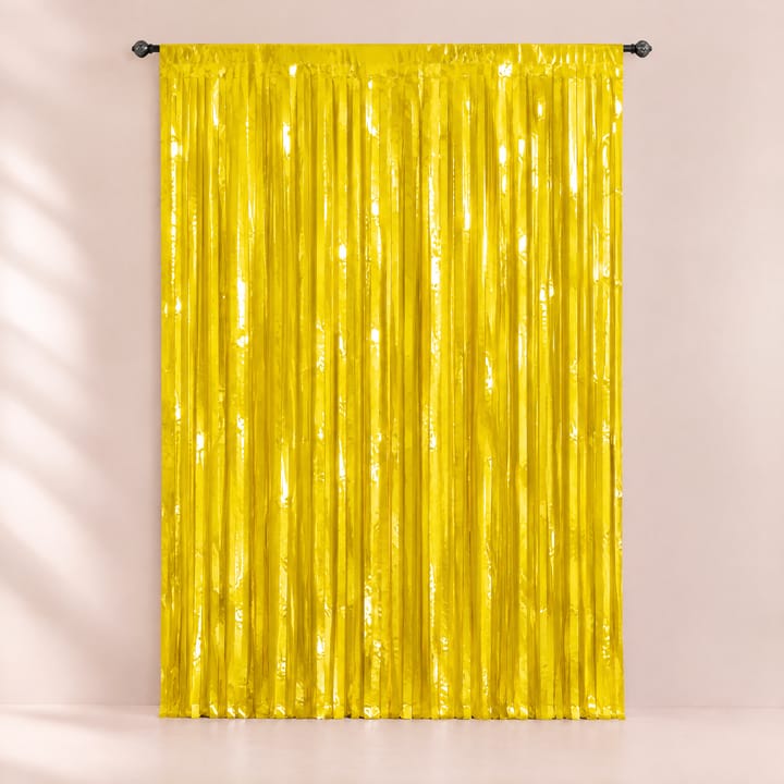 The Foil Fringe Backdrop Curtain, Yellow