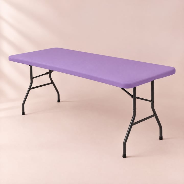 The Stretch Fitted Tablecloth, Light purple