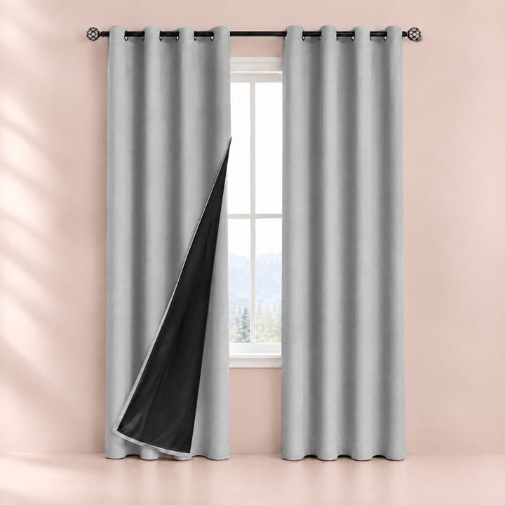 The Blackout Curtain Panel, Light gray