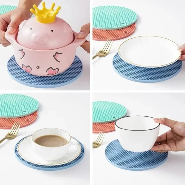 The Round Silicone Placemat