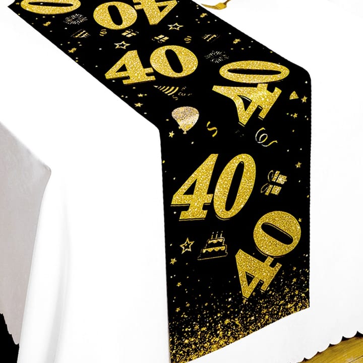 The Numbered Birthday Table Runner