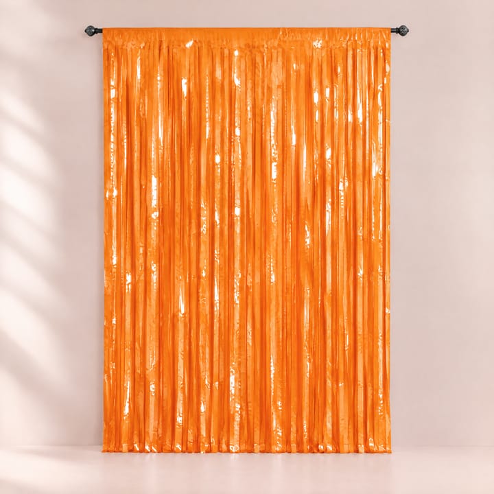The Foil Fringe Backdrop Curtain, Orange