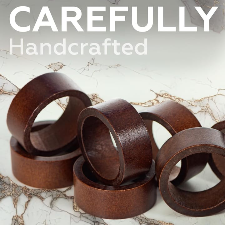 The Wood Napkin Ring Set