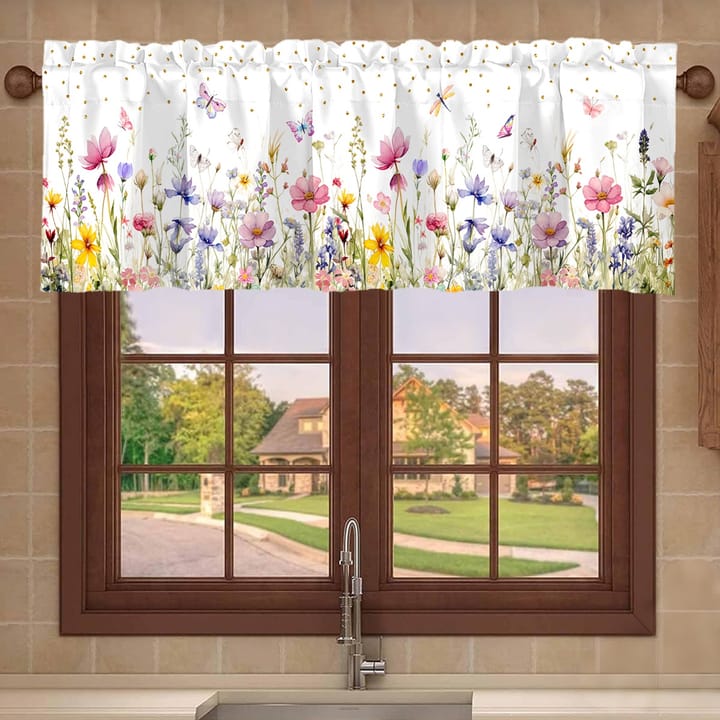 The Meadow Floral Window Valance