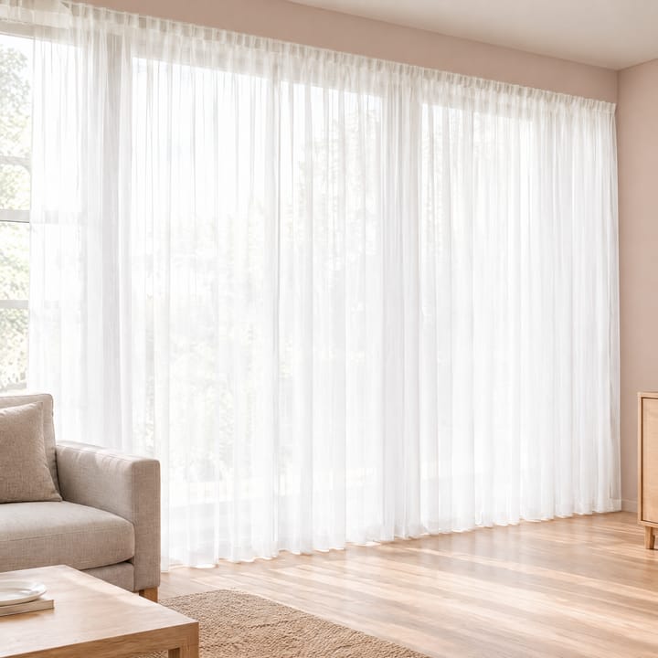 The Airy Tulle Sheer Curtain