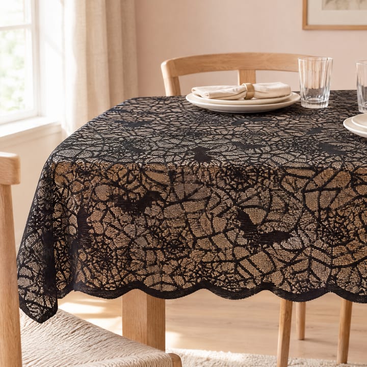 The Halloween Lace Tablecloth