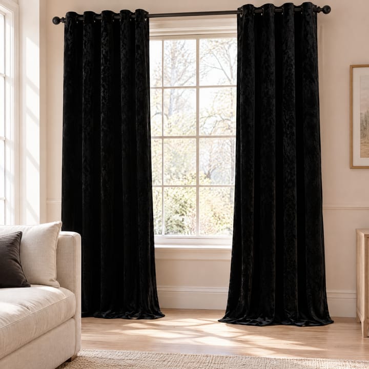 The Midnight Blackout Curtain Panel
