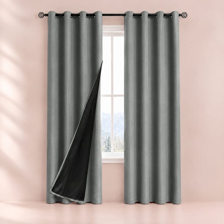 The Blackout Curtain Panel, Dark gray