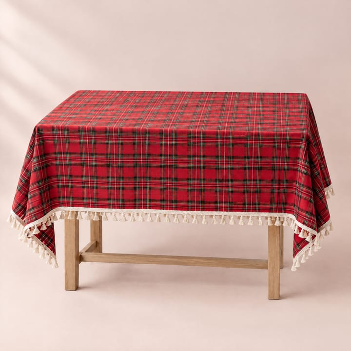 The Plaid Holiday Tablecloth