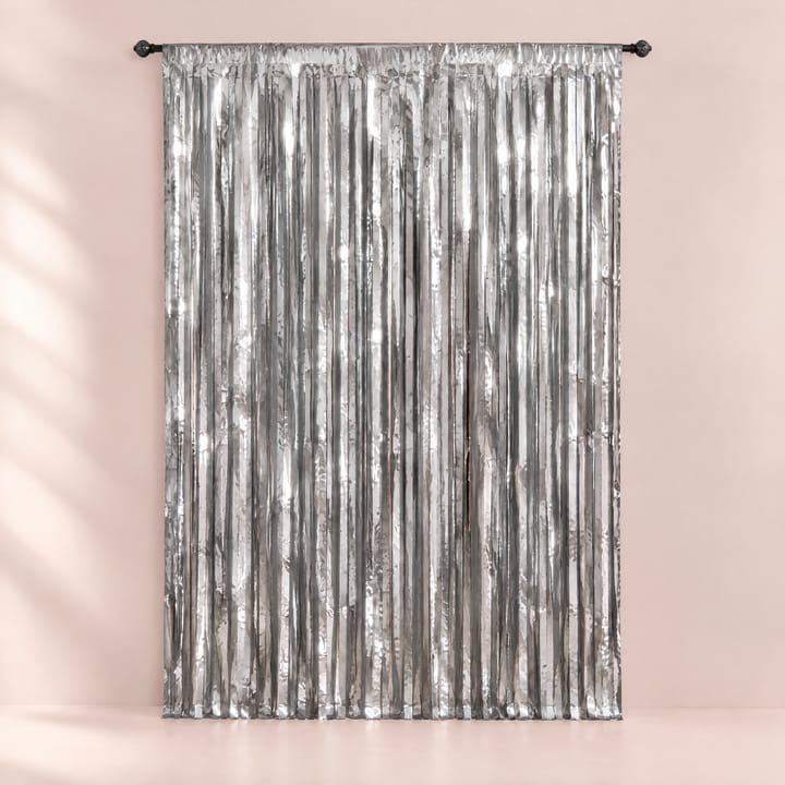 The Foil Fringe Backdrop Curtain, Silver
