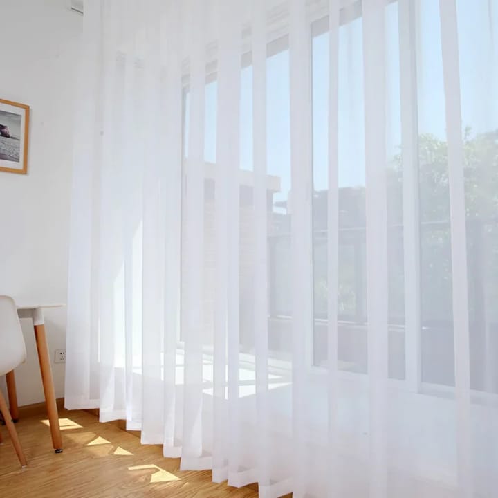 The Airy Tulle Sheer Curtain