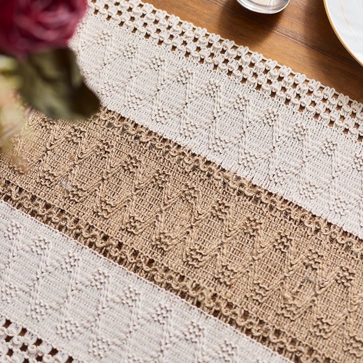 The Boho Macrame Table Runner