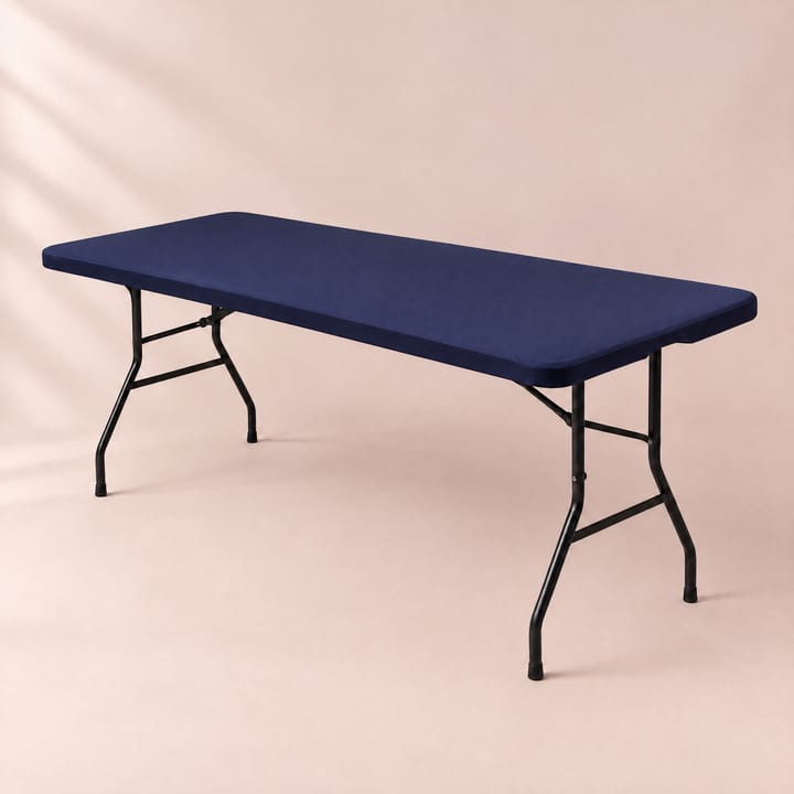 The Stretch Fitted Tablecloth, Navy