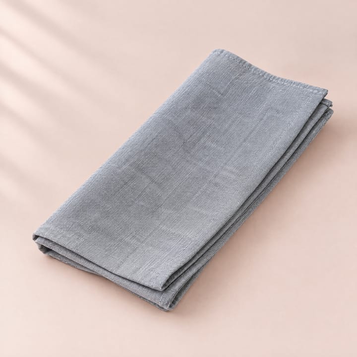 The Pure Linen Napkin Set, Gray
