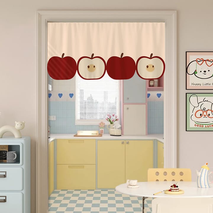 The Printed Short Cafe Curtain