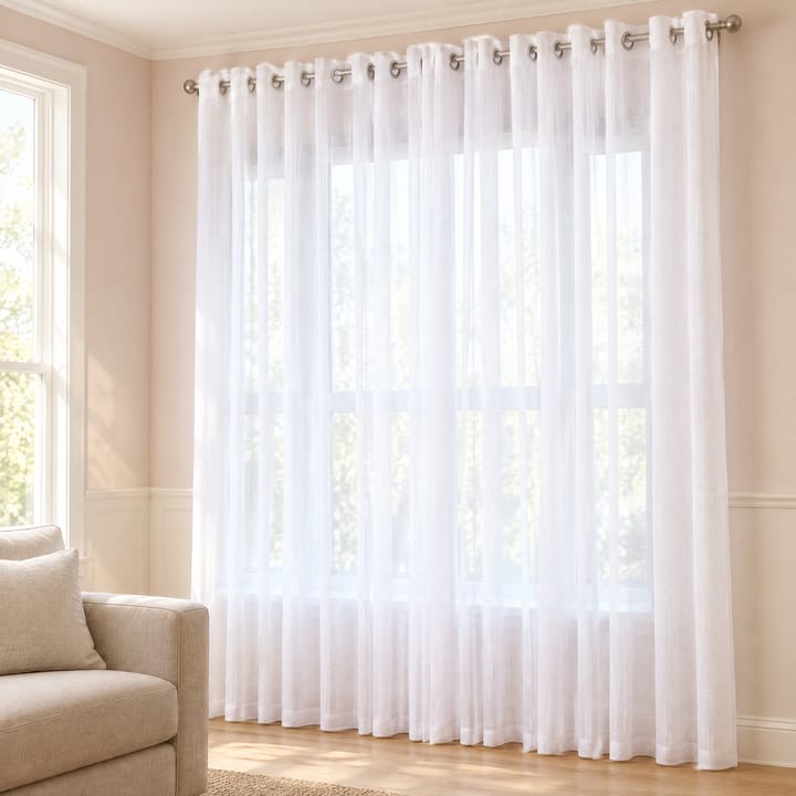 The Airy Tulle Sheer Curtain