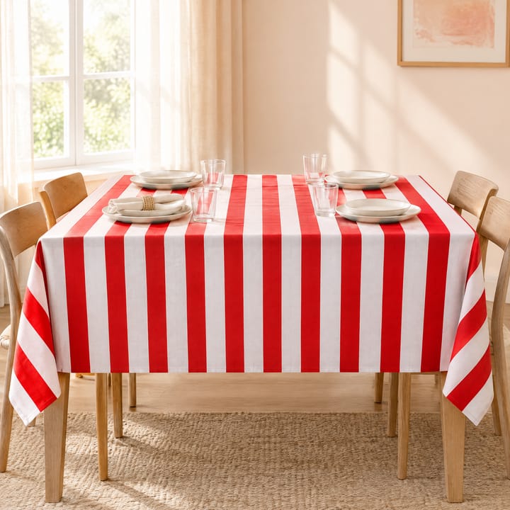 The Striped Party Tablecloth