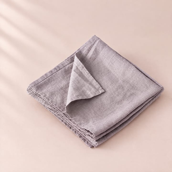 The Pure Linen Napkin Set, Gray pink
