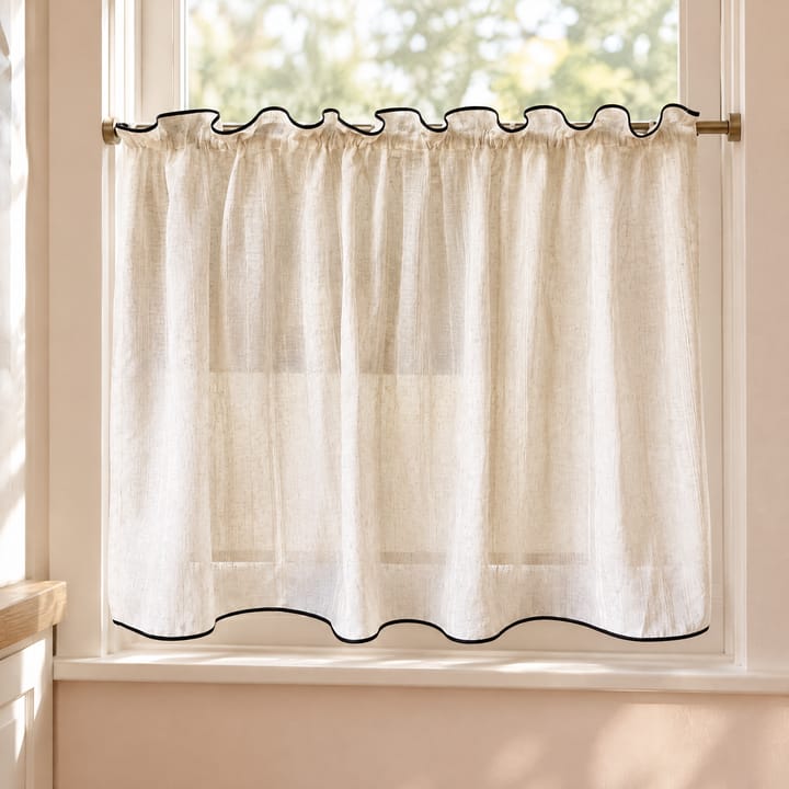 The Soft Weave Cafe Curtain