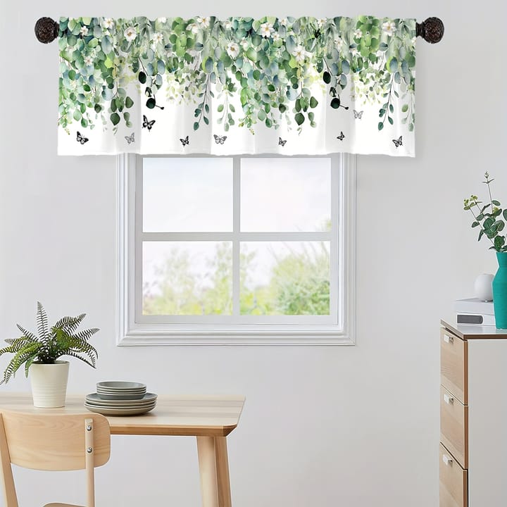 The Botanical Floral Print Valance