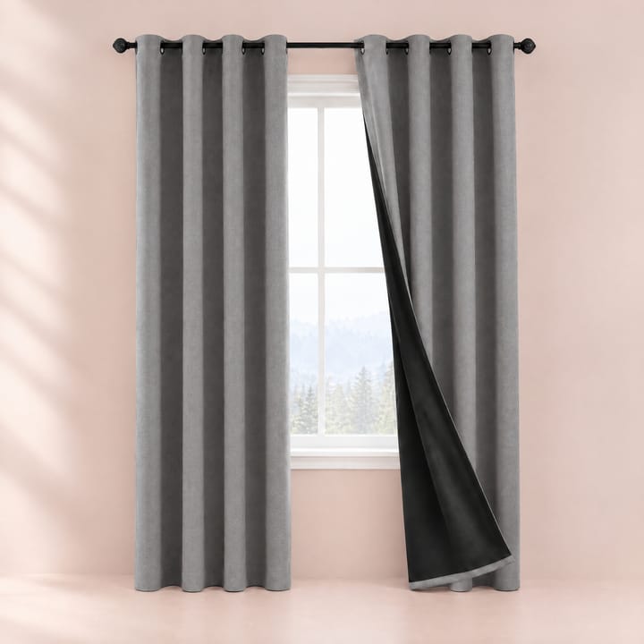 The Quiet Night Blackout Panel, Gray