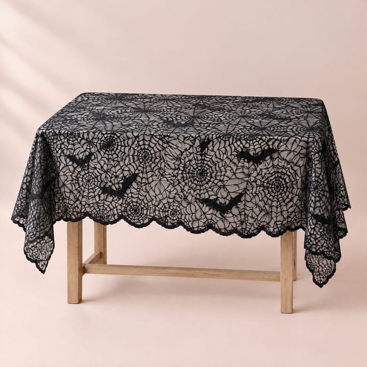 The Halloween Lace Tablecloth