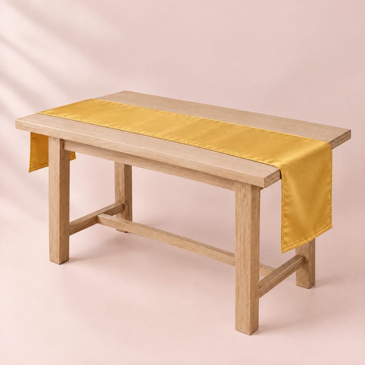 The Satin Table Runner, Gold