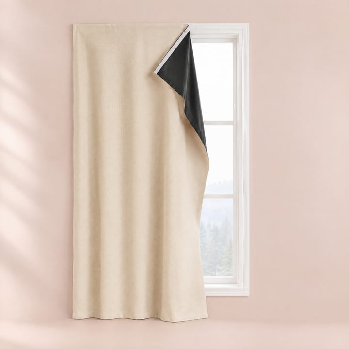 The Adhesive Blackout Curtain Panel, Beige