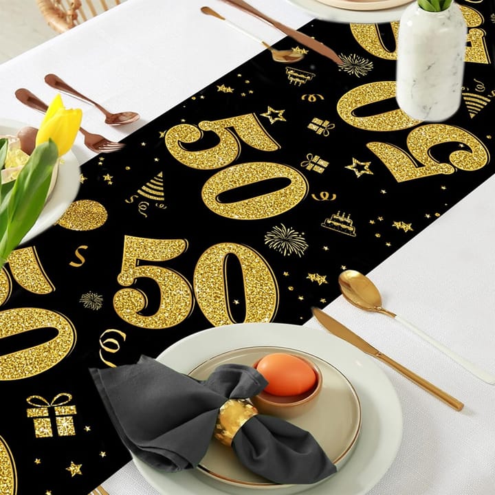 The Numbered Birthday Table Runner