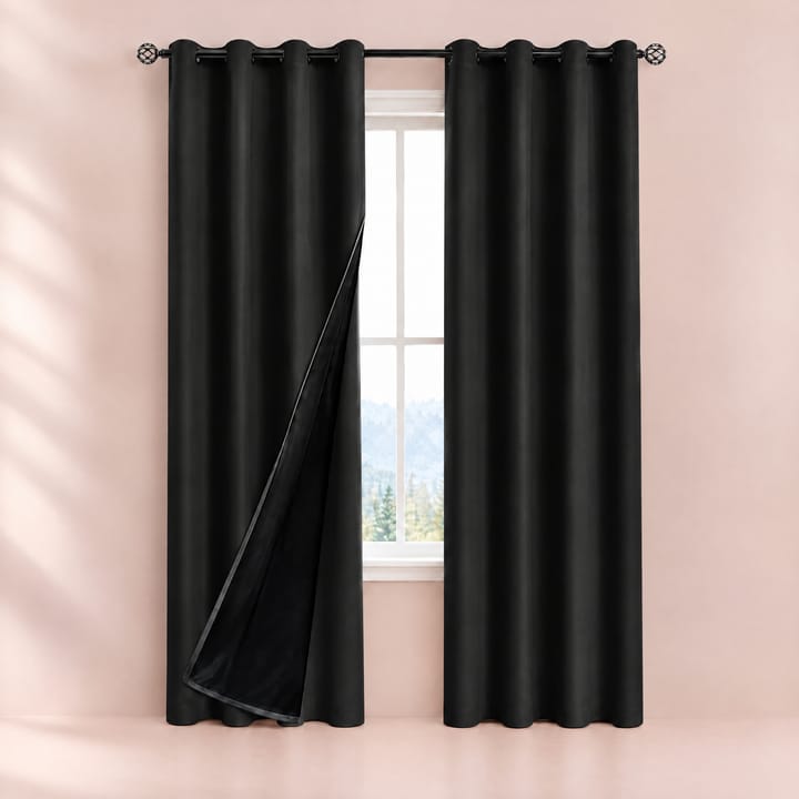 The Blackout Curtain Panel, Black