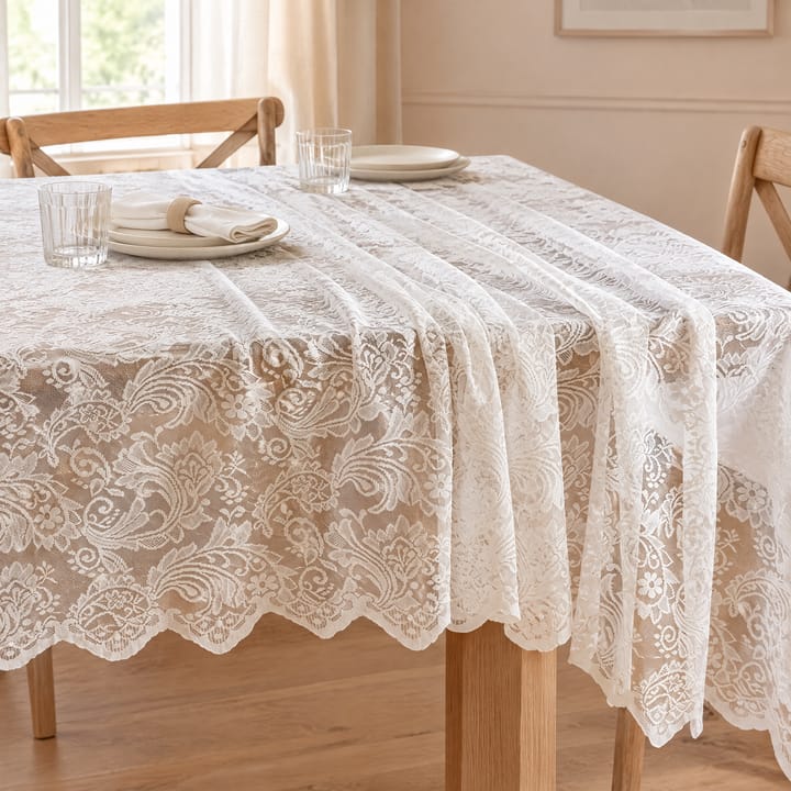 The Lace Jacquard Phoenix Tablecloth
