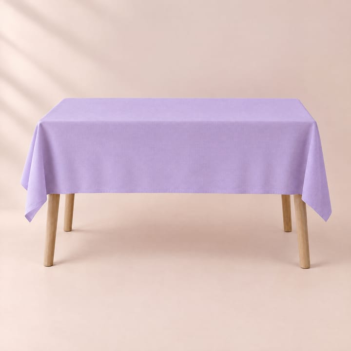 The Purple Polyester Weave Tablecloth