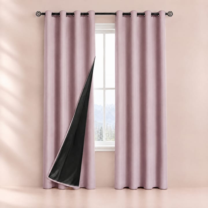 The Blackout Curtain Panel, Pink