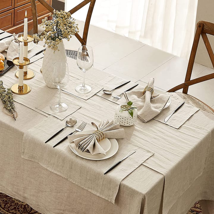 The Pure Linen Tablecloth